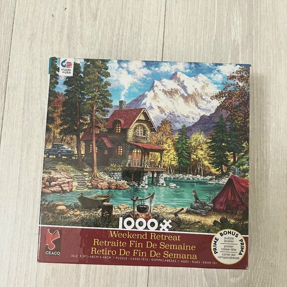 "House in The Forest" 1000 piece puzzles - Picture 1 of 3